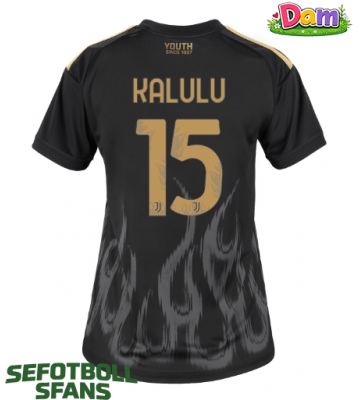 Juventus Pierre Kalulu #15 Tredje Tröja Kvinnor 2026-27 Kortärmad